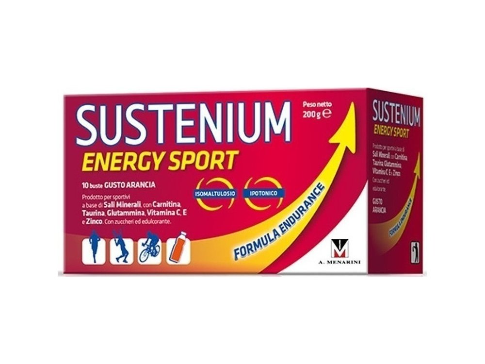 SUSTENIUM ENERGY SPORT 10 SACHETS