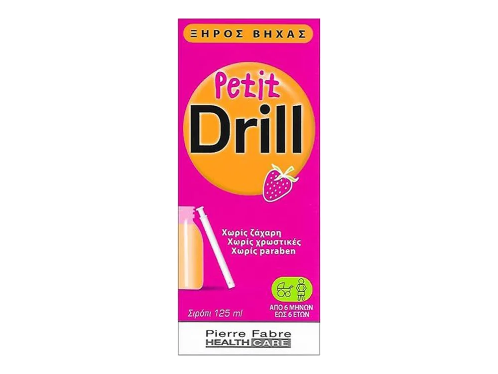 PIERRE FABRE PETIT DRILL SYRUP 125ML