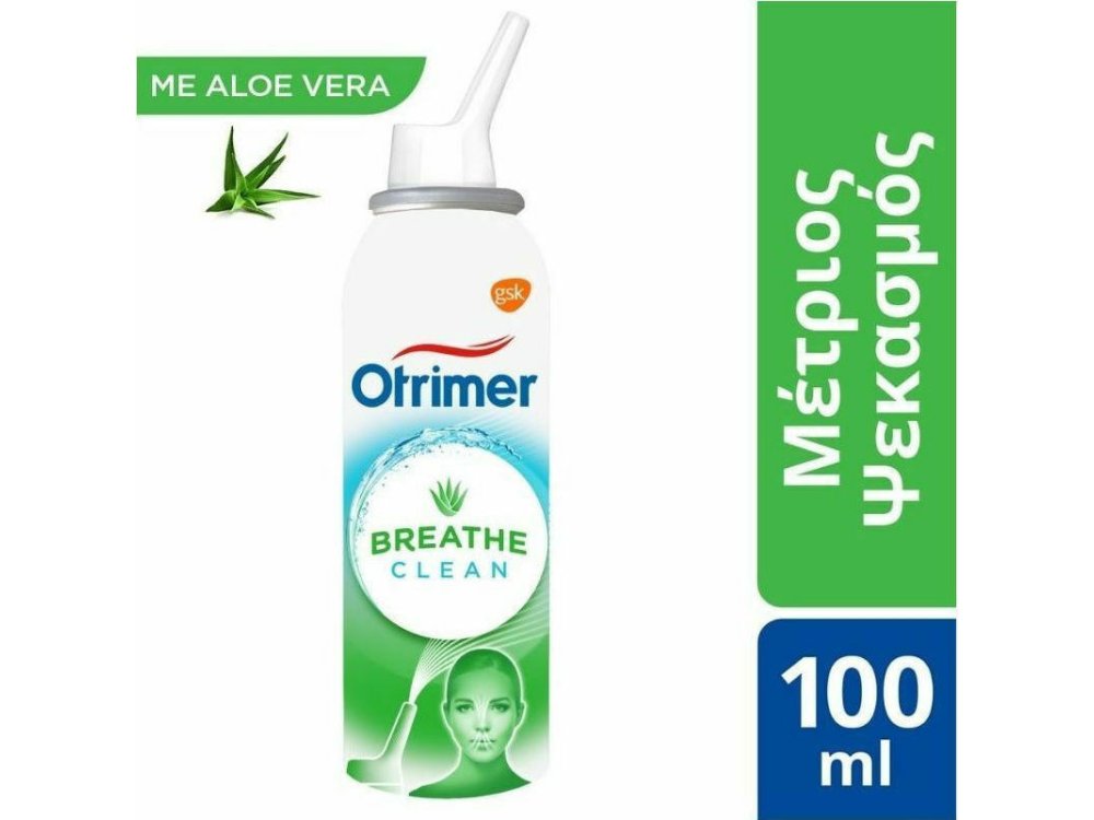 OTRIMER BREATH CLEAN ALOE VERA ΜΕΤΡΙΟΣ ΨΕΚΑΣΜΟΣ