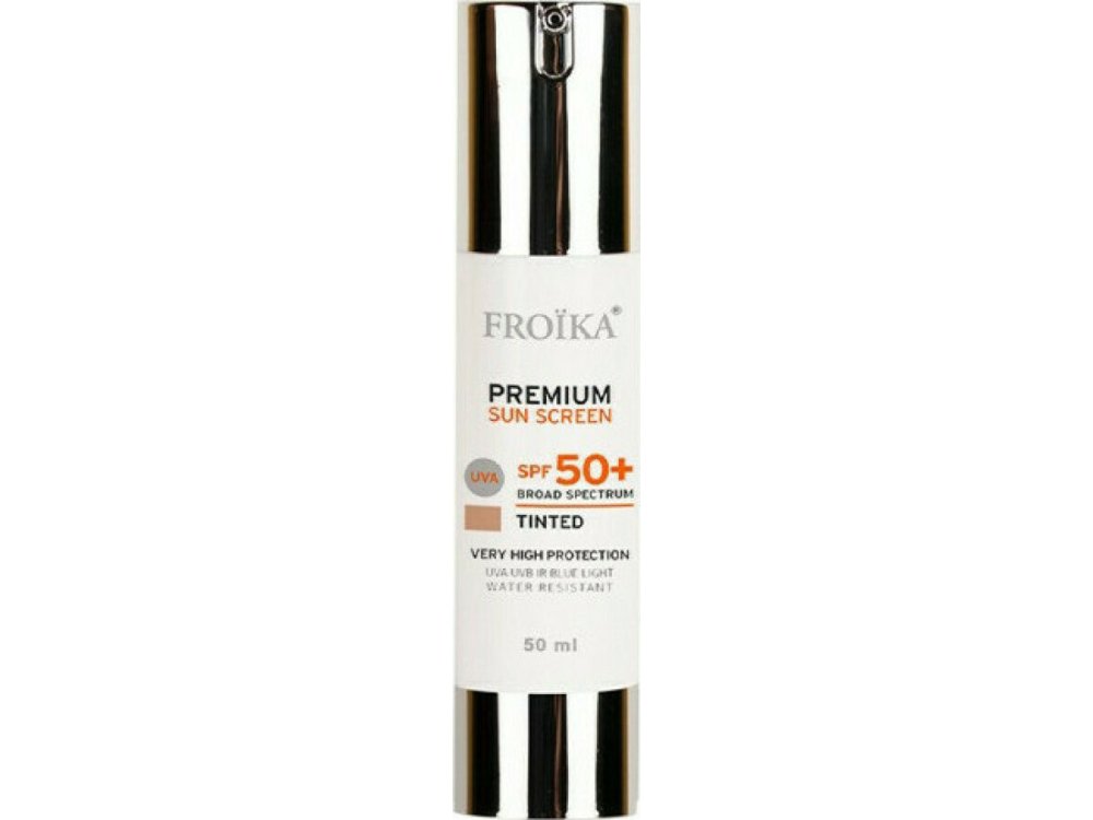 FROIKA PREMIUM SUNSCREEN SPF50+ Tinted 50ML