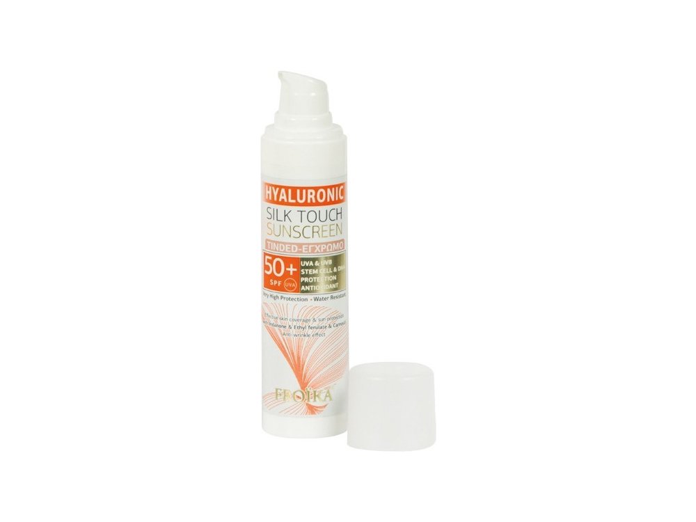 HYALURONIC SILK TOUCH SUNSCREEN TINTED LIGHT SPF50+