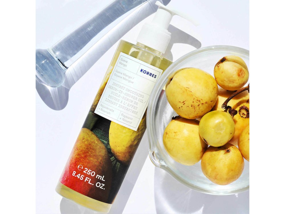 KORRES GUAVA MANGO INSTANT SMOOTH SER IN SH OIL 250ML