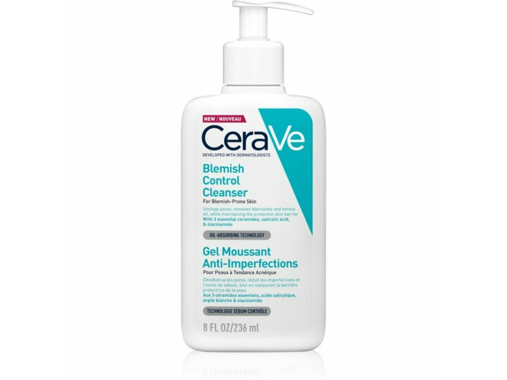 CERAVE BLEMISH CONTR. CLEANSER 8OZ