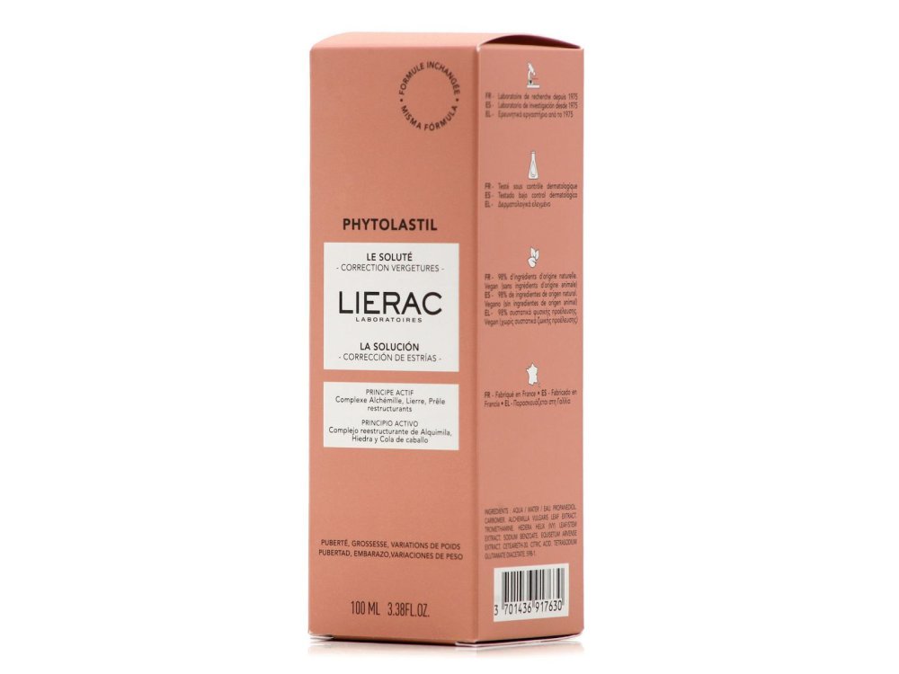 LIERAC PHYTOLASTIL SOLUTE 100ML