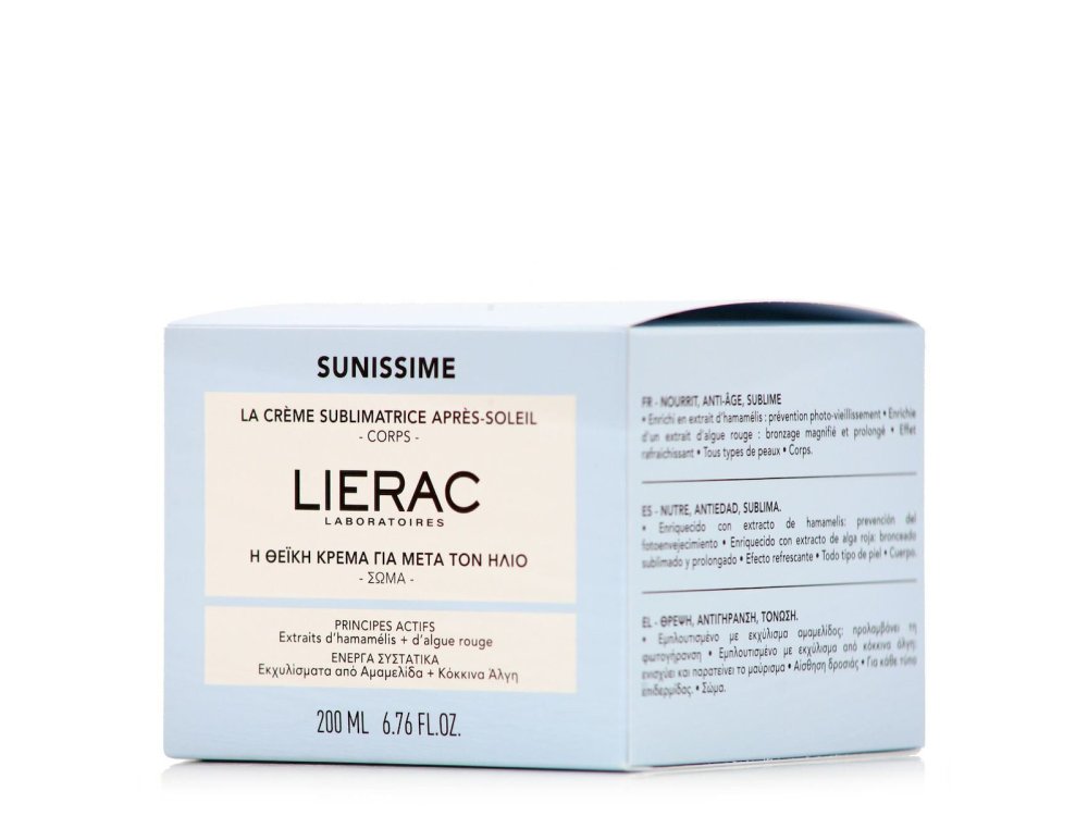 LIERAC SUNISSIME CREME AS CORPS 200ML