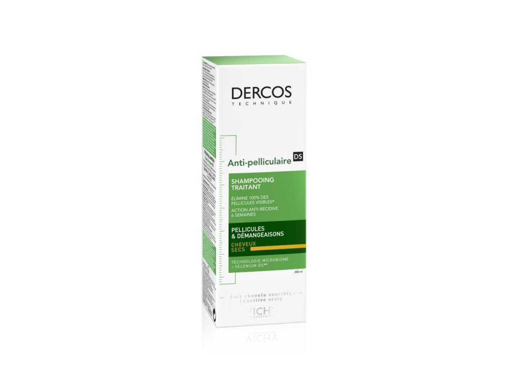 Vichy Dercos Anti-Dandruff Shampoo - Dry Hair (200ml) 200ml
