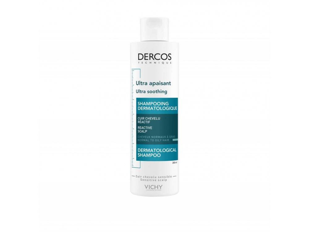 Vichy Dercos Ultra Soothing - Greasy Hair 200ml