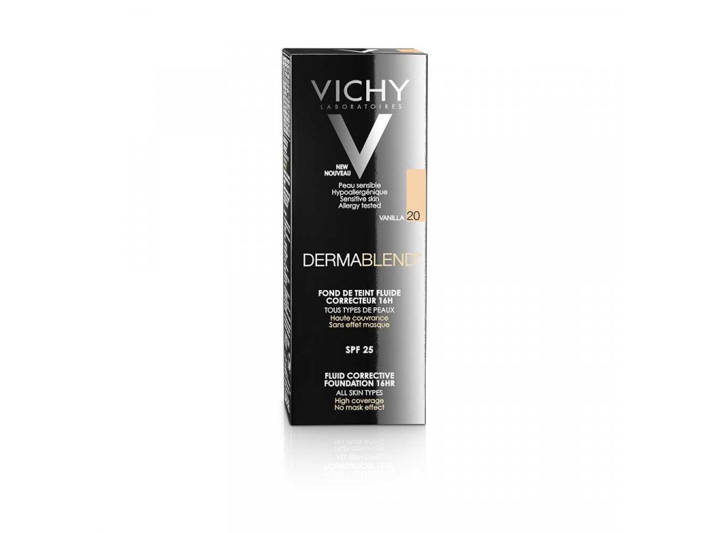 Vichy Dermablend Fluid Make-Up 20 - Vanilla 30ml