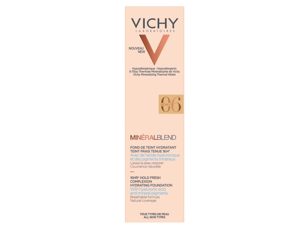 Vichy Mineralblend Hydrating Fluid Foundation (06-Dune) 30ml
