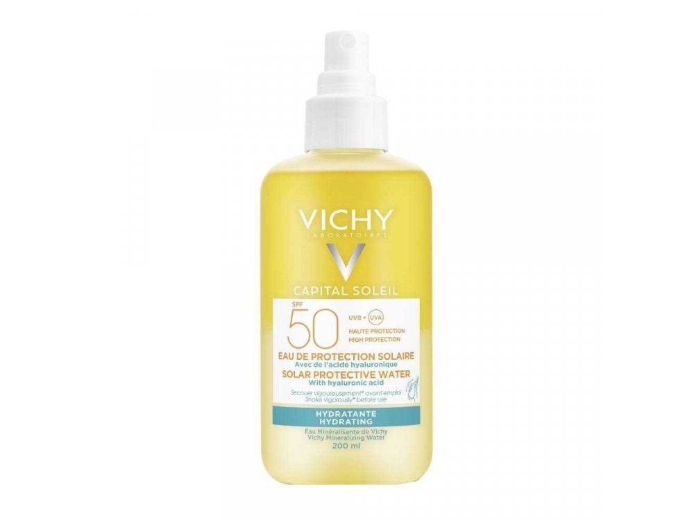 Vichy Capital Soleil Protective Water Hydrating SPF50 200ml