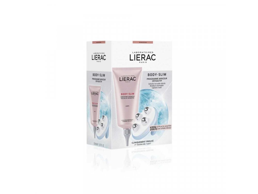 Lierac Body Slim Cryoprogram Box Lierac Body-Slim Cryoactive Slimming Program 150ml & Slimming Roller 150ml