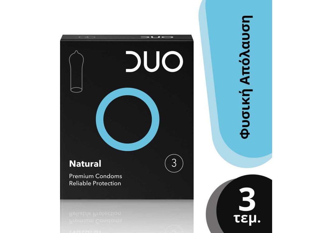 Duo Νatural (κανονικό) συσκευασία 3 τεμάχια 3pcs