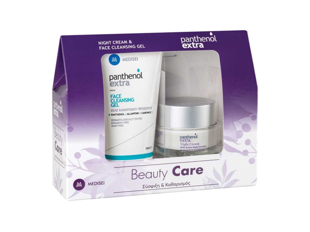 Panthenol Extra Promo Panthenol Extra Beauty Care (night Cream & Face Cleansing Gel)
