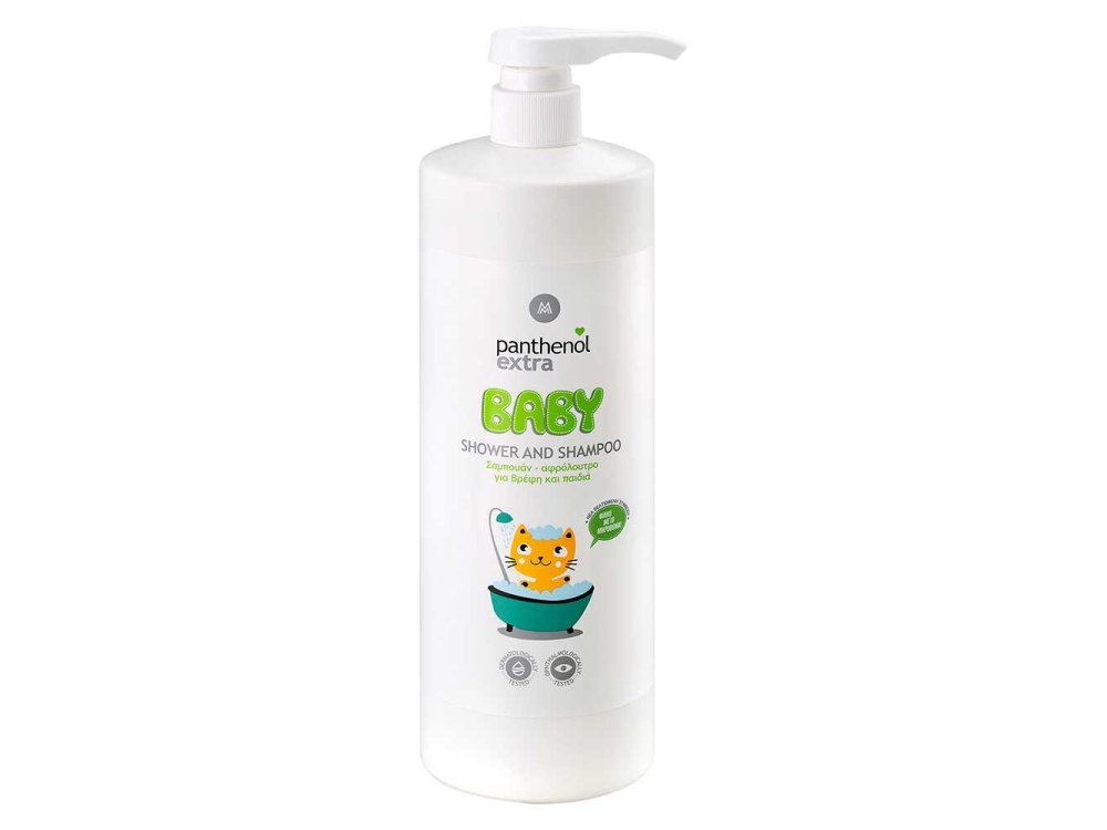 Panthenol Extra Baby Shower & Shampoo 1lt