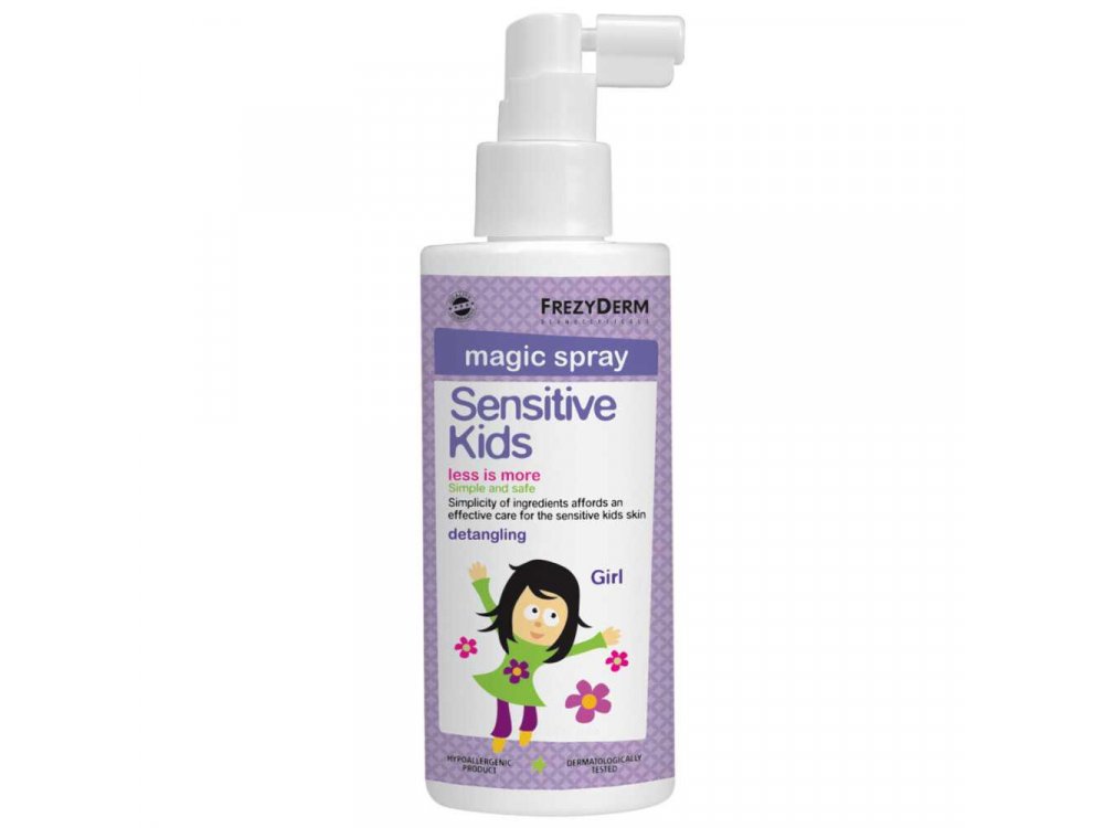 Frezyderm Sensitive Kids Magic Spray Girls Παιδικό Σπρέι για Ξέμπλεγμα Μαλλιών 150ml