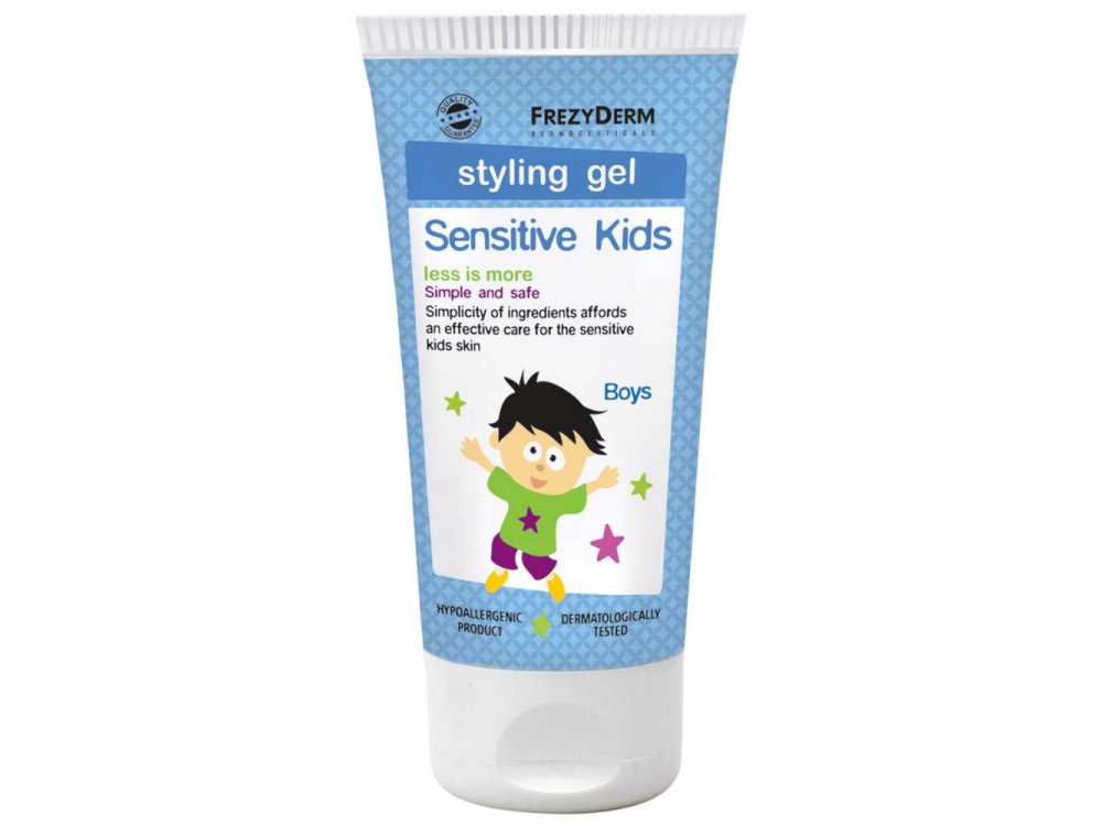 Frezyderm Sensitive Kids Hair Styling Gel Παιδικό Ζελέ Μαλλιών 100ml