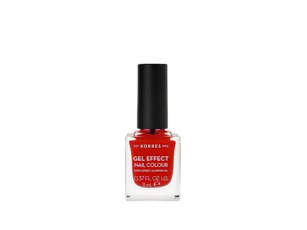 KORRES GEL EFFECT NAIL COLOUR 48 Coral Red