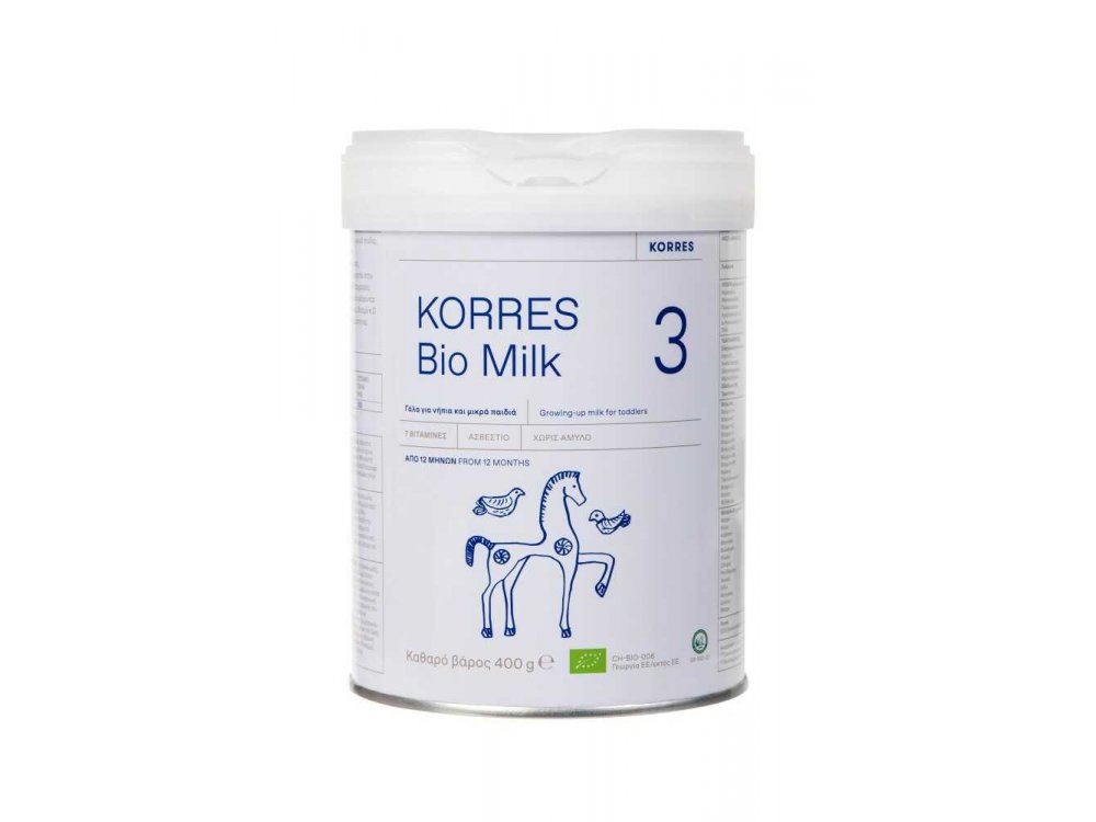 KORRES BIO MILK Βιολογικό Αγελαδινό Γάλα για Νήπια και Μεγάλα Παιδιά (από 12 μηνών)