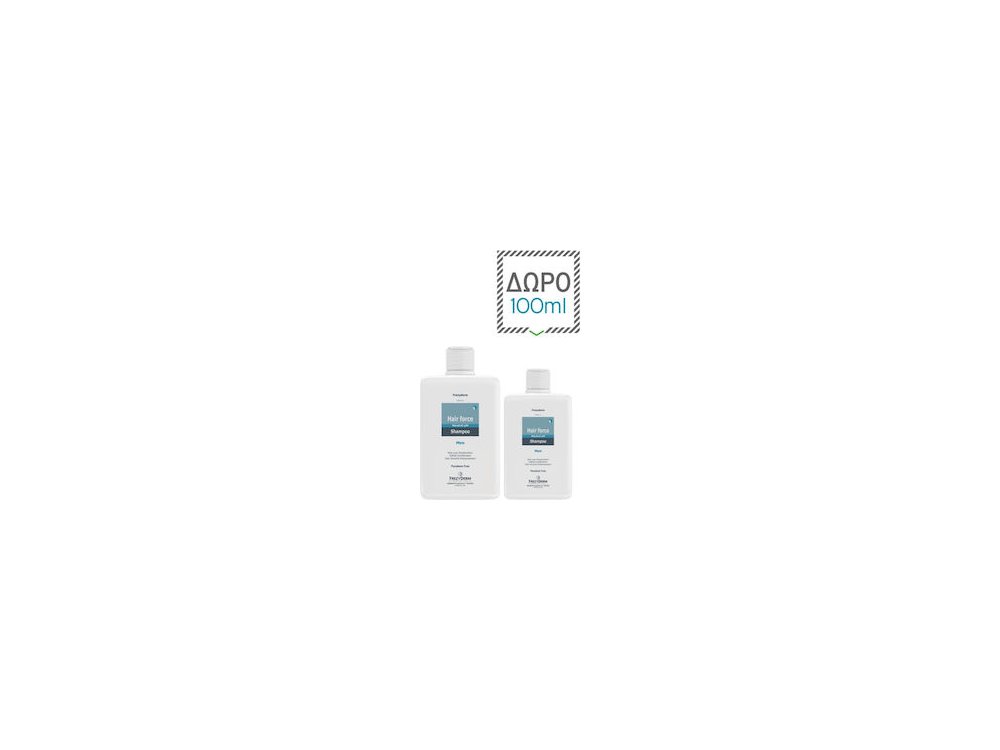 PFREZYDERM HAIR FORCE SH MEN 200ML+HAIR FORCE SH MEN 100ML