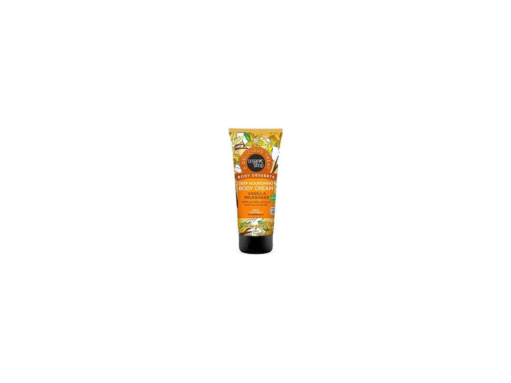 ORGANIC SHOP BODY DESS DEEP NOUR BODY CR VANILLA MILKS 150ML