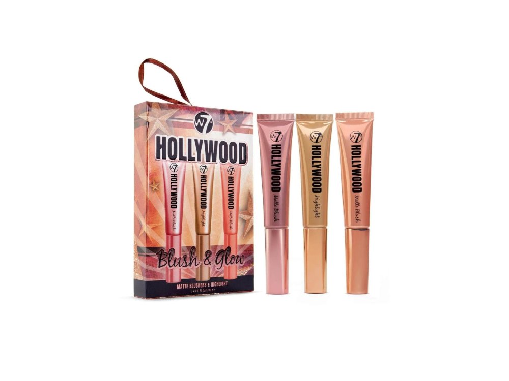 W7 Gift Set - Hollywood Blush & Glow