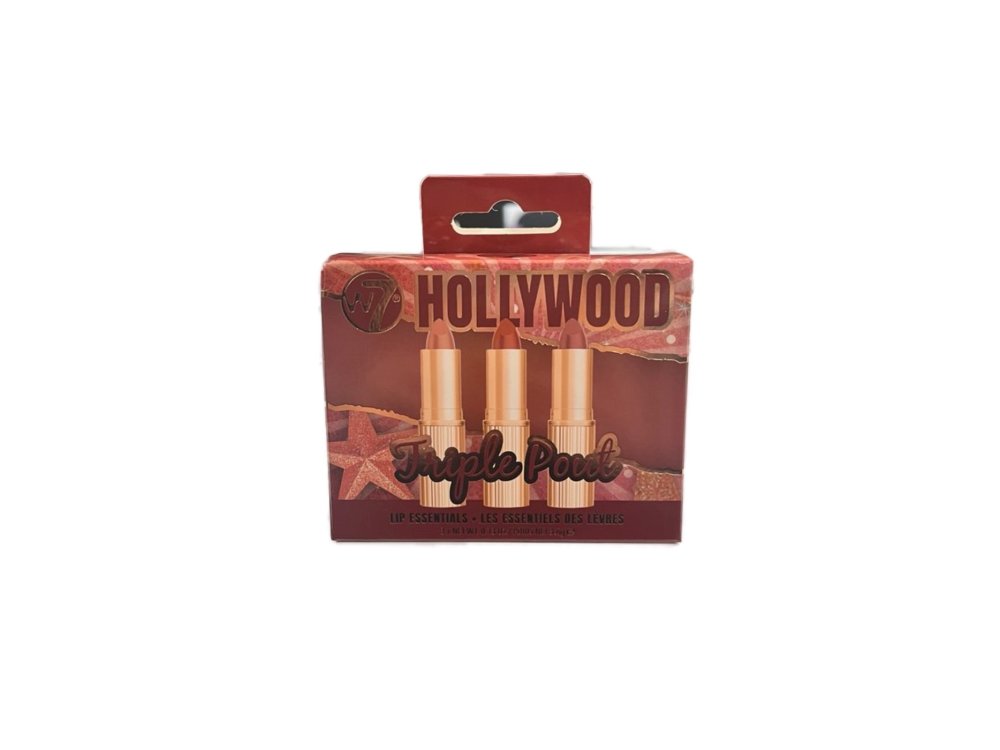 w7 gift set - hollywood triple pout