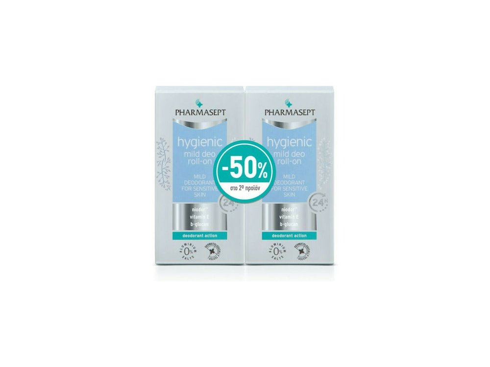 PPHARMASEPT HYGIENIC DEO ROLL ON 50% ΣΤΟ 2o ΠΡΟΪΟΝ