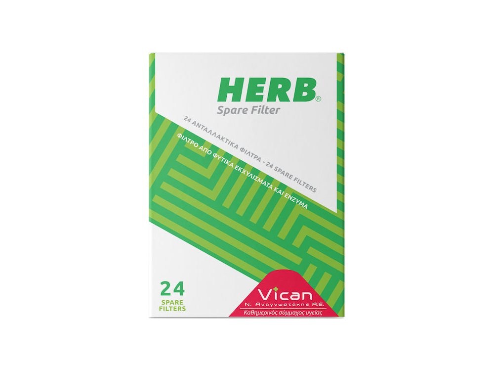 HERB CIGARETTE FILTERS 24τεμ.