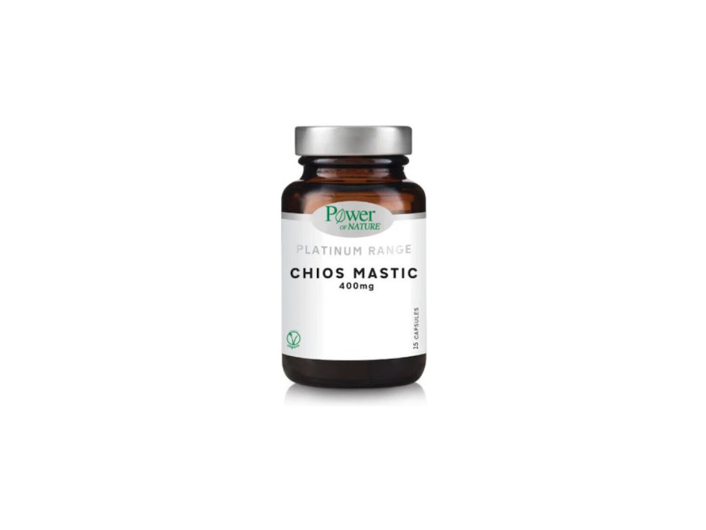 POWER HEALTH PLATINUM CHIOS MASTIC 400MG 15S, CAPS