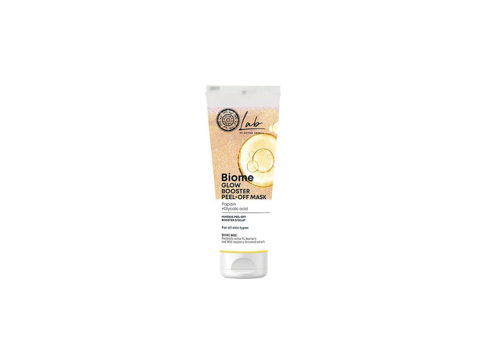 LAB BY NS. BIOME. GLOW BOOSTER PEEL-OFF FACE MASK, 75 ML