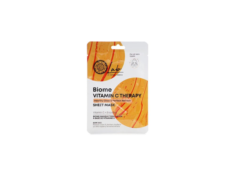 LAB BY NS. BIOME. VITAMIN C THERAPY SHEET MASK, 1 PC