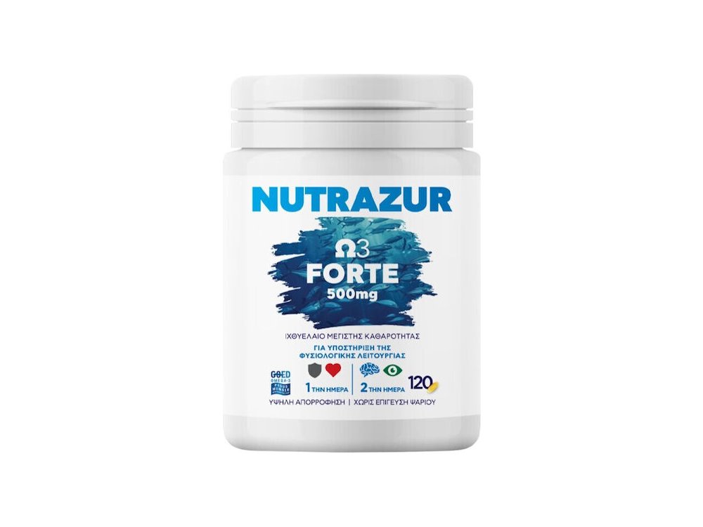 NUTRAZUR Ω3 FORTE 500MG x 120 CAPS