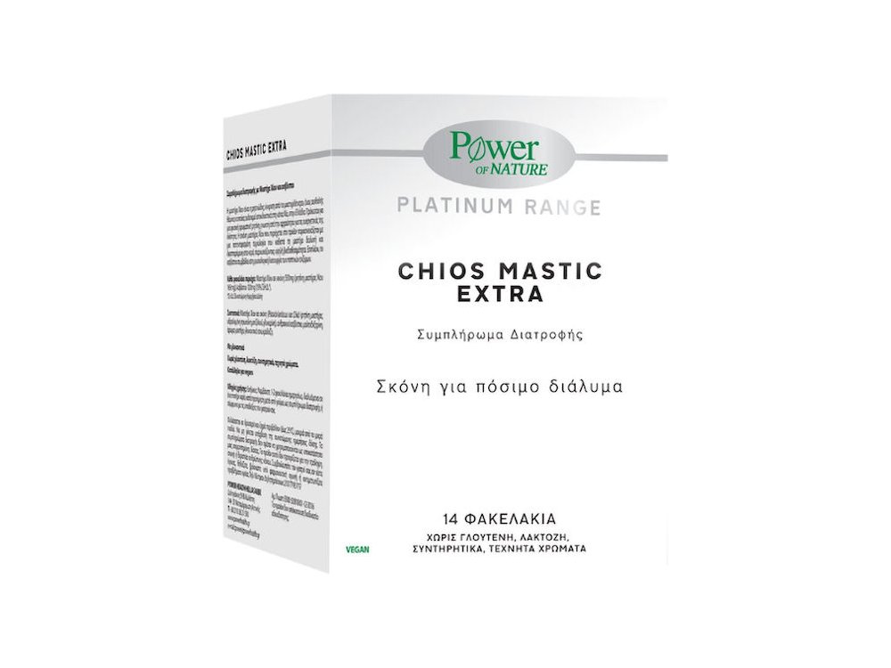 POWER HEALTH  PLATINUM CHIOS MASTIC EXTRA 14S, SACHETS