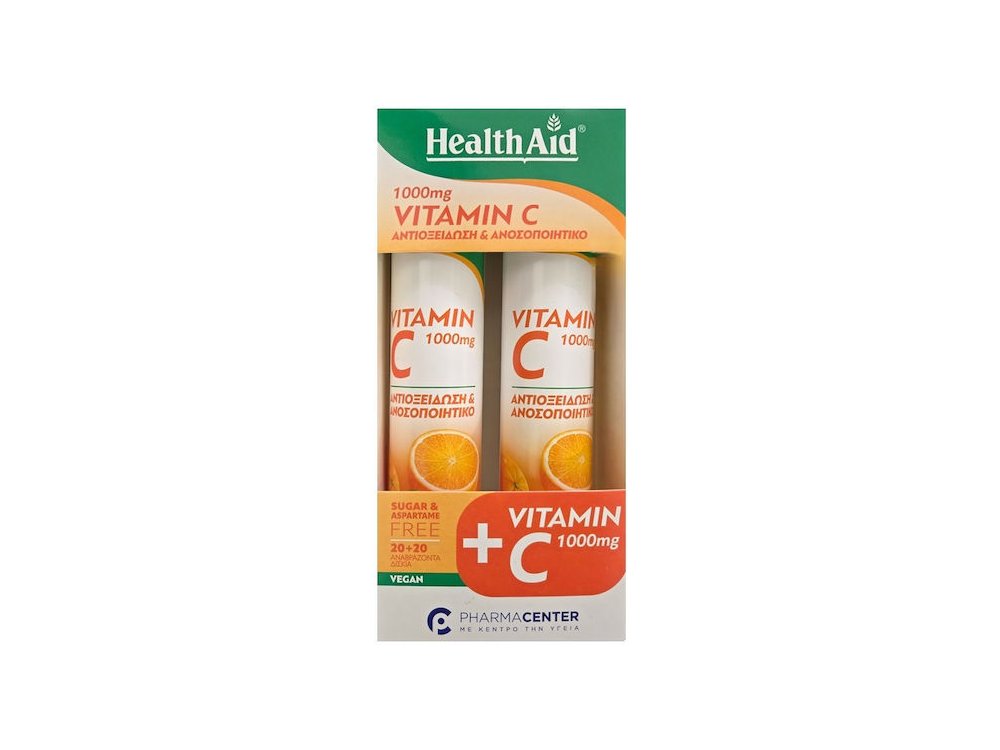 PHEALTH AID EFF. VITC1000MG OR 20TABS CΟΜ PACK VIT. C1000MG