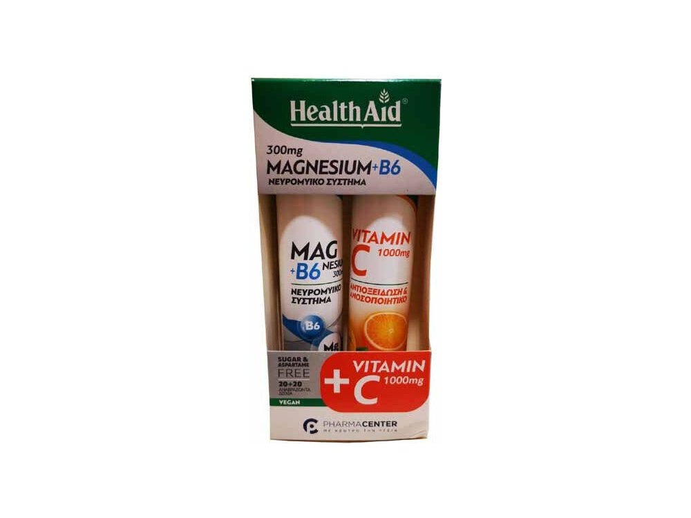 PHEALTH AID  EFF. MAGSUM +B6 20T CMB PACK VIT. C1000MG ORAN