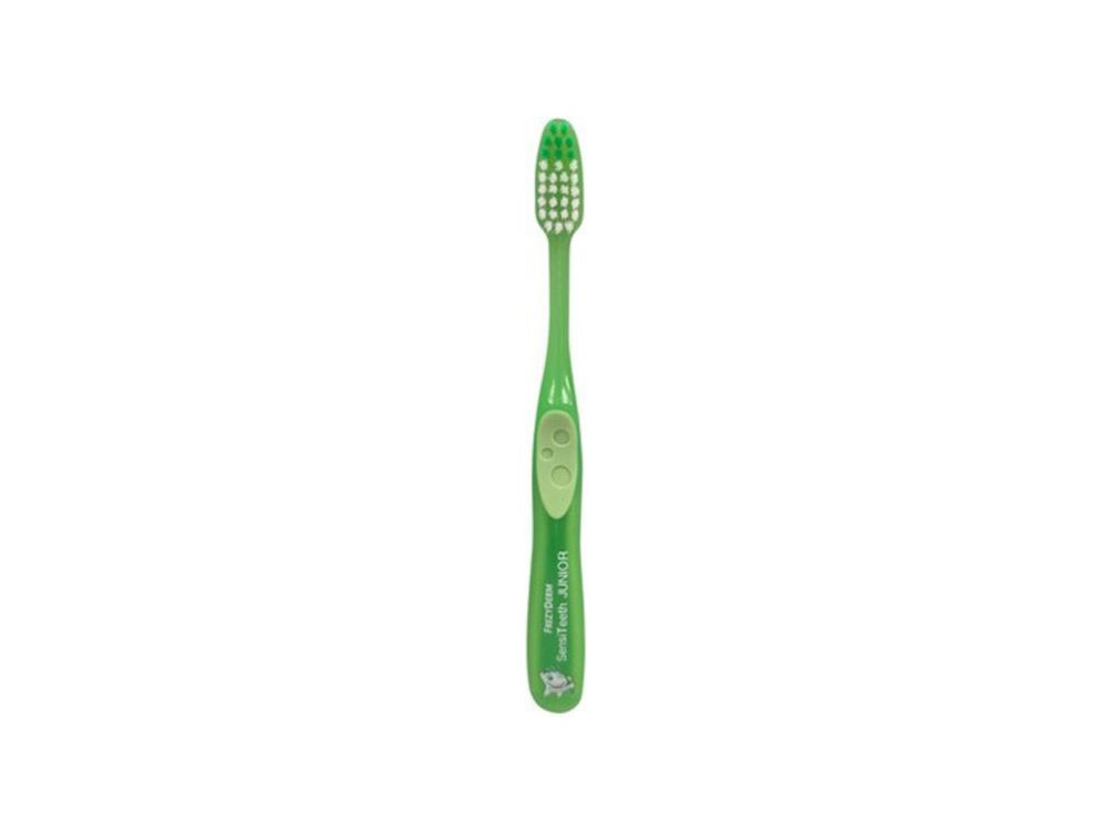FREZYDERM SENSITEETH JUNIOR TOOTHBRUSH GREEN