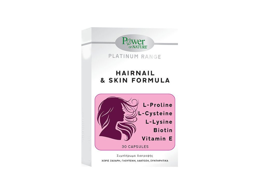 POWER HEALTH PLATINUM HAIRNAIL & SKIN FORMULA 30s, CAPS