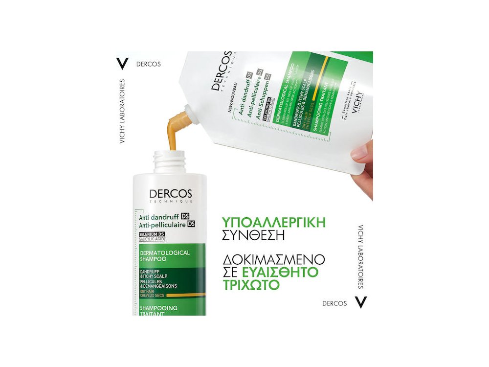 VICHY DERCOS ADD DRY REFILL 390ML GR