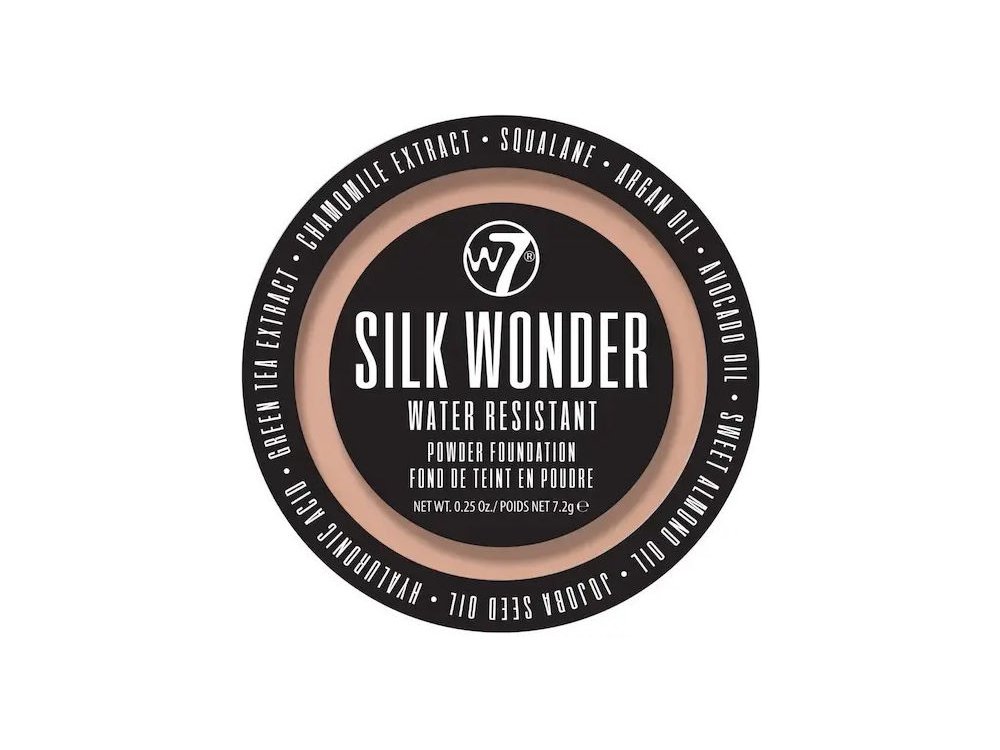 w7 Silk Wonder Powder Foundation (warm beige)