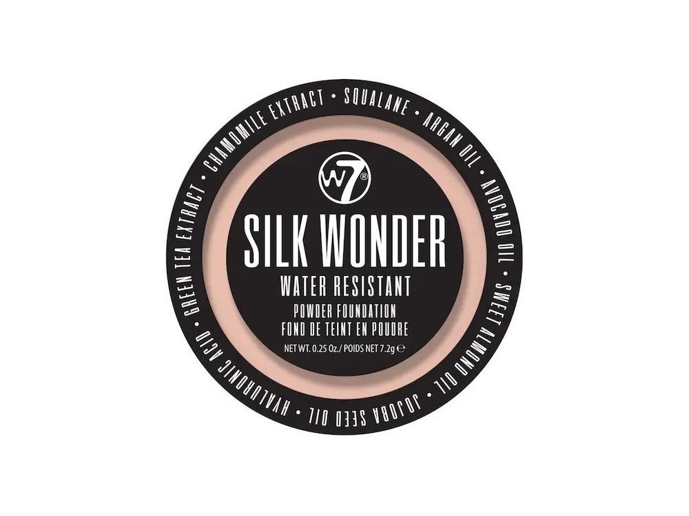w7 Silk Wonder Powder Foundation (natural beige)