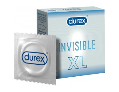 DUREX INVISIBLE XL 