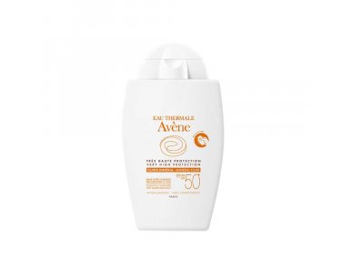 Avène - Fluide Minéral SPF 50+ - Αντηλιακή κρέμα προσώπου με λεπτόρρευστη & 100% φυσικά φίλτρα - 40ml