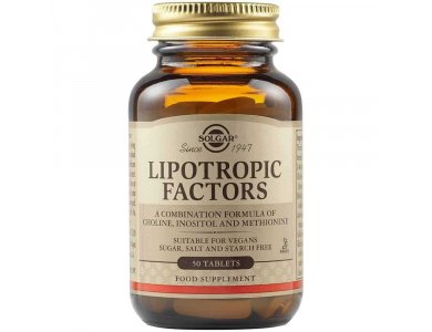 Solgar Lipotropic Factors 50 tabs