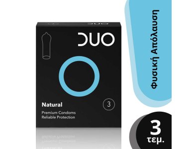 Duo Νatural (κανονικό) συσκευασία 3 τεμάχια 3pcs