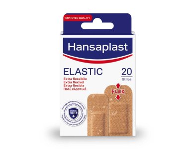 Hansaplast Elastic 20 επιθέματα 20pcs