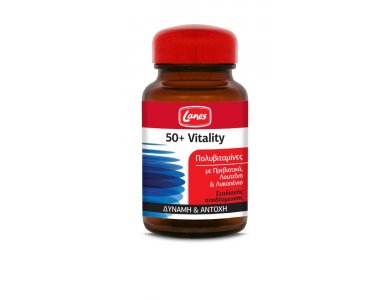 Lanes Πολυβιταμίνες 50+vitality 30 ταμπλέτες