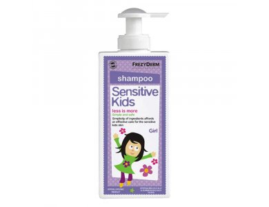 Frezyderm Sensitive Kids Shampoo Girl Παιδικό Σαμπουάν για Kορίτσια 200ml