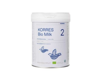 KORRES BIO MILK Βιολογικό Αγελαδινό Γάλα για Βρέφη 2 (6-12 μηνών)