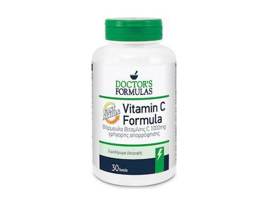 DOCTOR'S FORMULAS VITAMIN C 1000 FORMULA 30 TABS