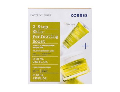 PKORRES SET SANTO GRAPE MOIS CR 40ML & MASK 20ML